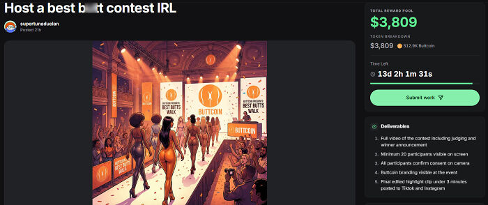 Host a Real-Life Best Booty Contest