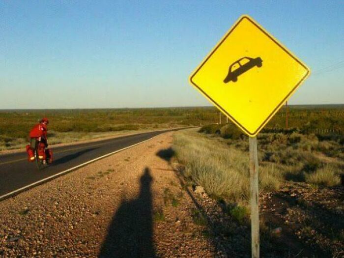 There Is Just A Car In This Sign. What Does The Sign Mean?