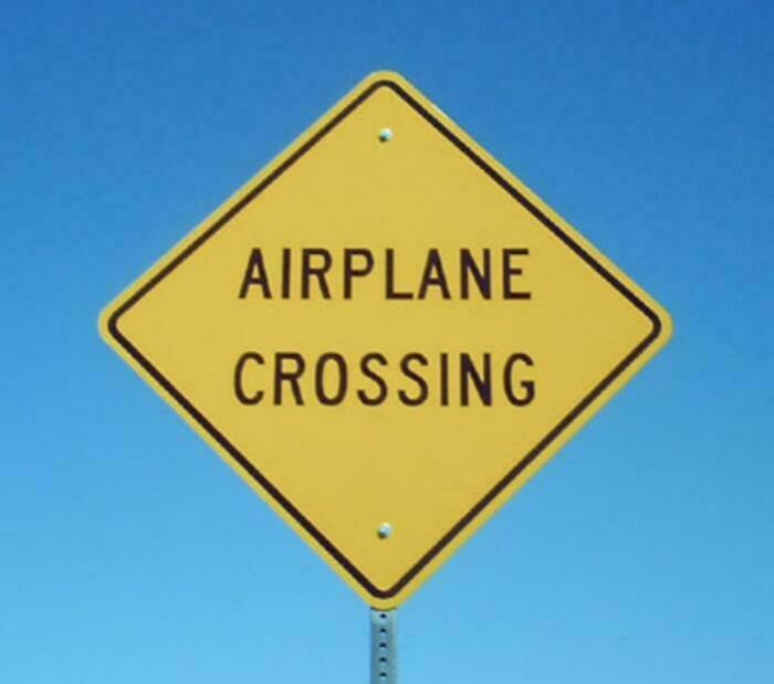 An Airplane Crossing?