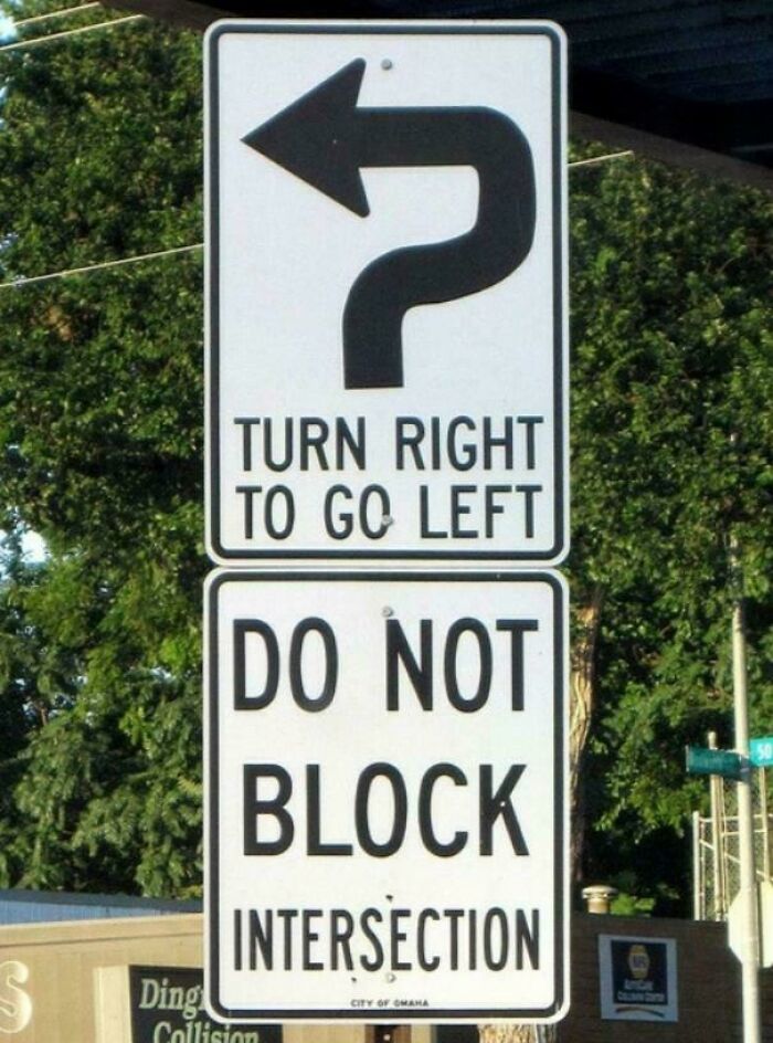 Just Look At The Top Sign