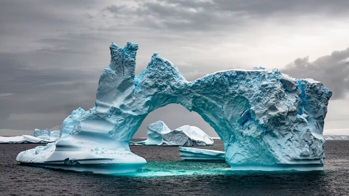 Antarctica Iceberg Sculpture: Nature’s Frozen Art Show