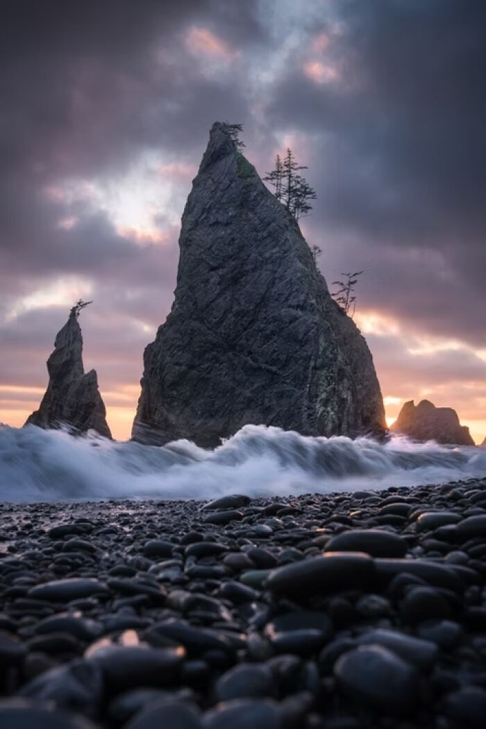 The Warden: Pebble Shores And Sea Stacks Playing Guard