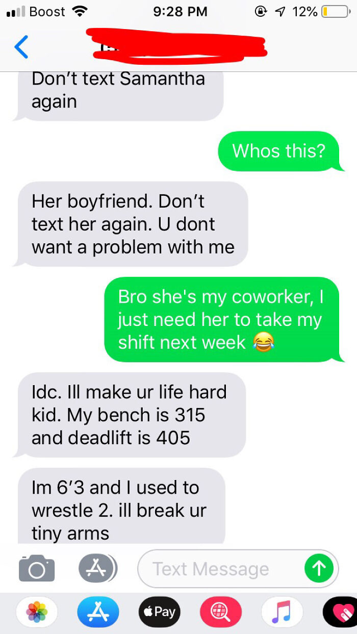 She Said He Was Jealous, But Dang... That’s Some Intensity