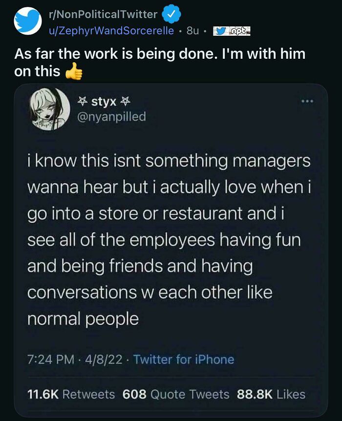 Turn It Up! Can Managers Hear Us Now?