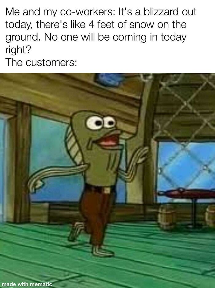 When The Store Gets Crazy Busy for No Reason