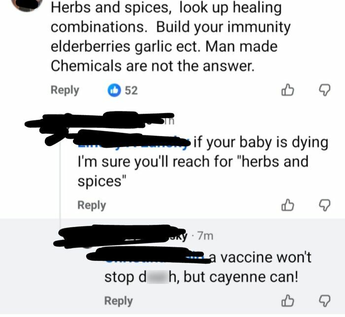A Chat About An Unvaccinated Child Who Caught The Flu... And You Won't Believe The Comments
