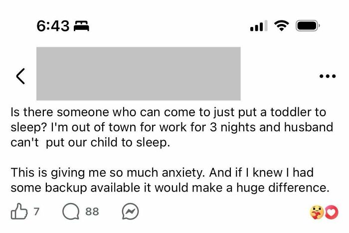 "Can A Stranger Put My Toddler To Bed? Her Dad Can’t." Yep, Really.