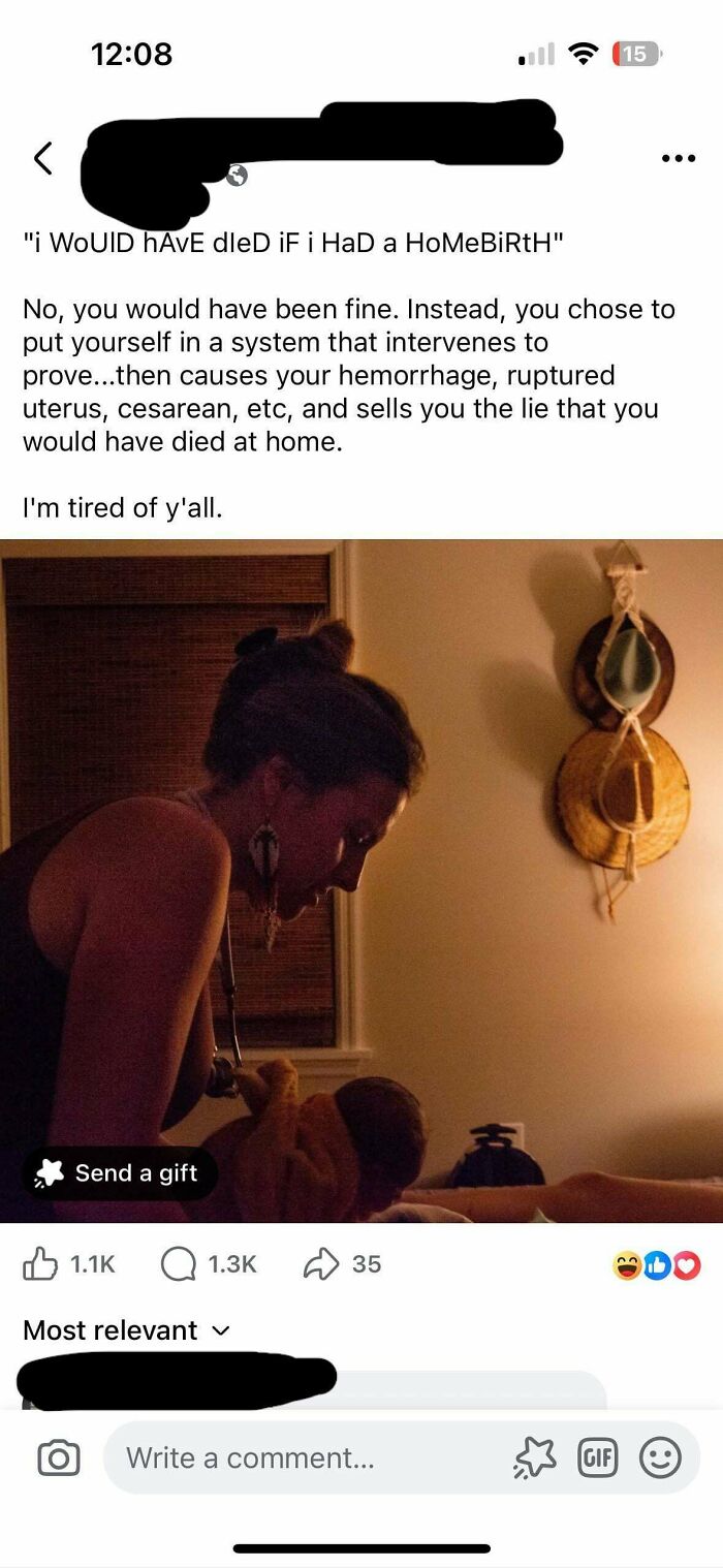 No Way A Woman Can’t Have A Home Birth! Nope, Nope, Nope!
