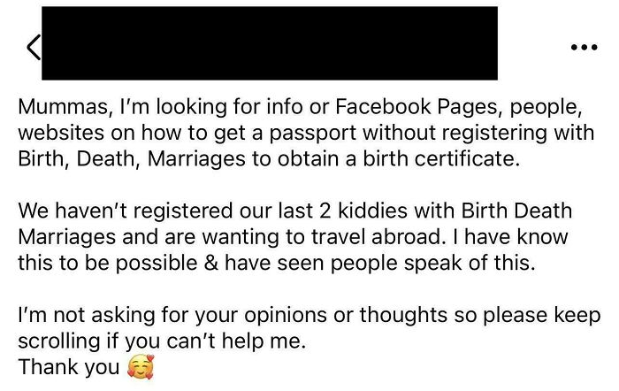 No Birth Certificate For Your Kid? What Could Go Wrong?