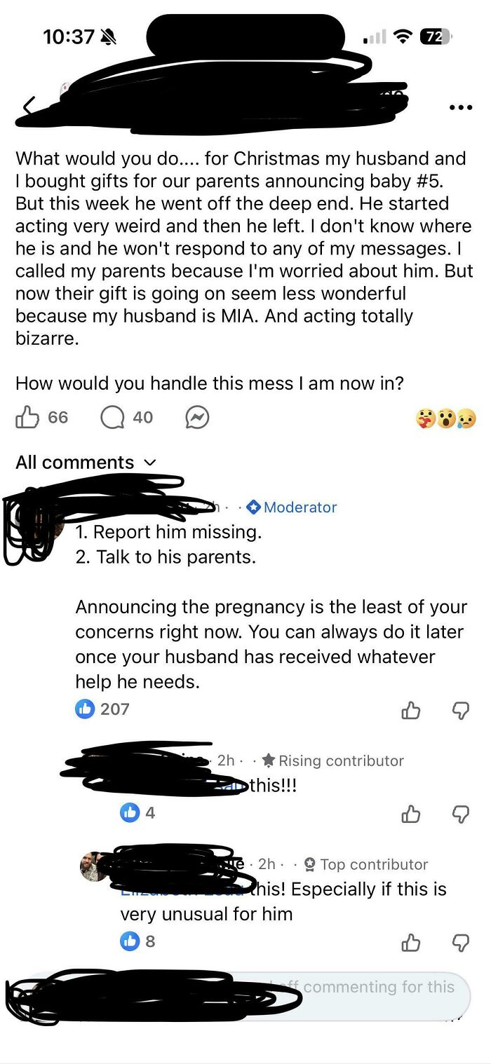 My Husband’s Missing And Now Christmas Is Kinda Ruined...