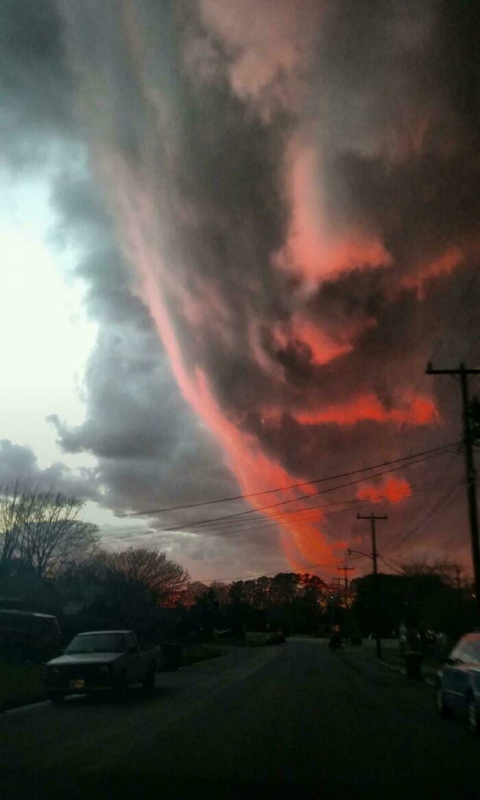 A Face in the Clouds–Or Is It a Sky Ghost?