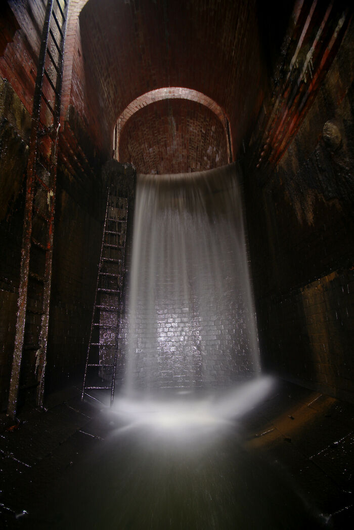 One Of Manchester’s Secret Underground Waterfalls!