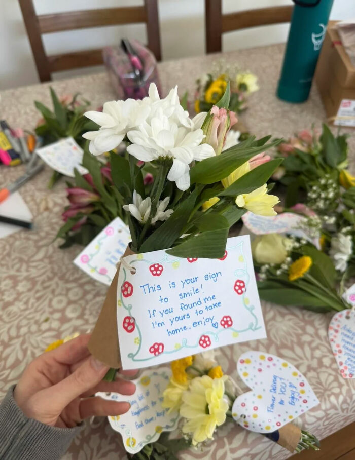 I Left Little Gifts Around The Neighborhood Today—Hope They Found Happy Homes!