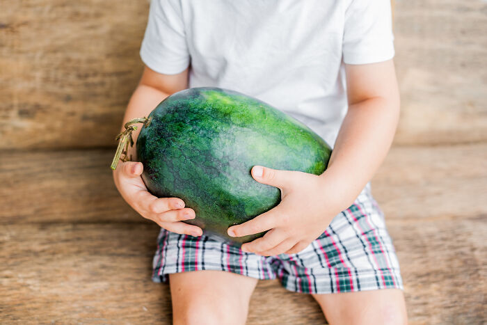 Two Kids Went Gaga For A Watermelon I Was Carrying, And Their Joy Was Priceless