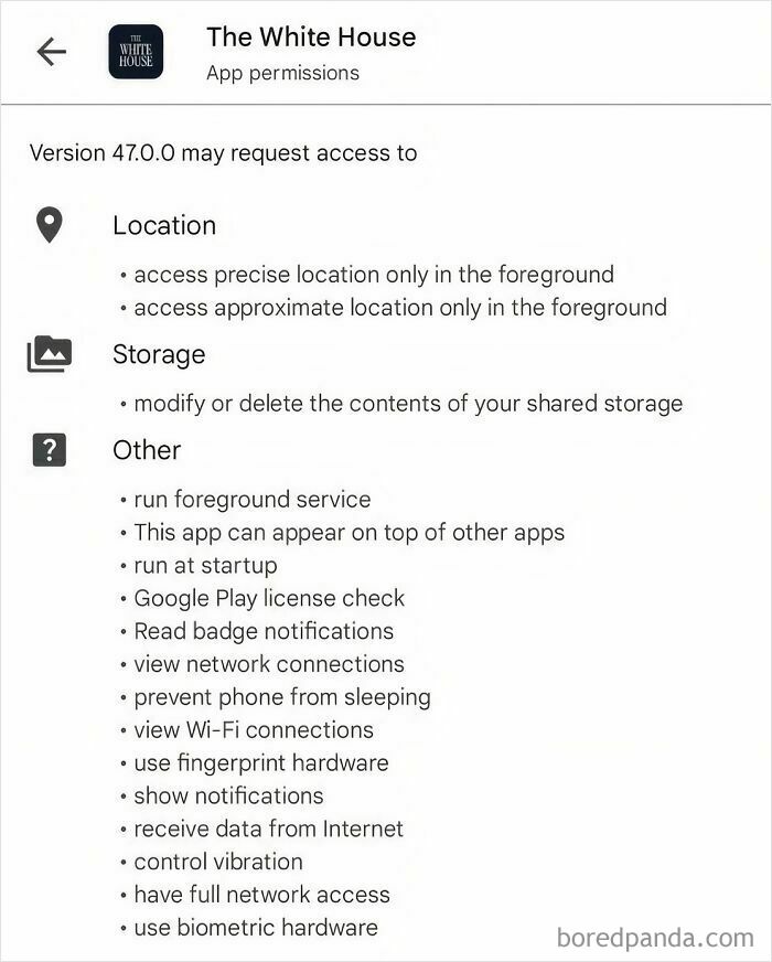 White House App? More Like Spyware!