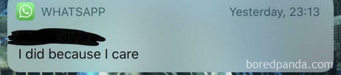 Friend Explains Why She Called Me