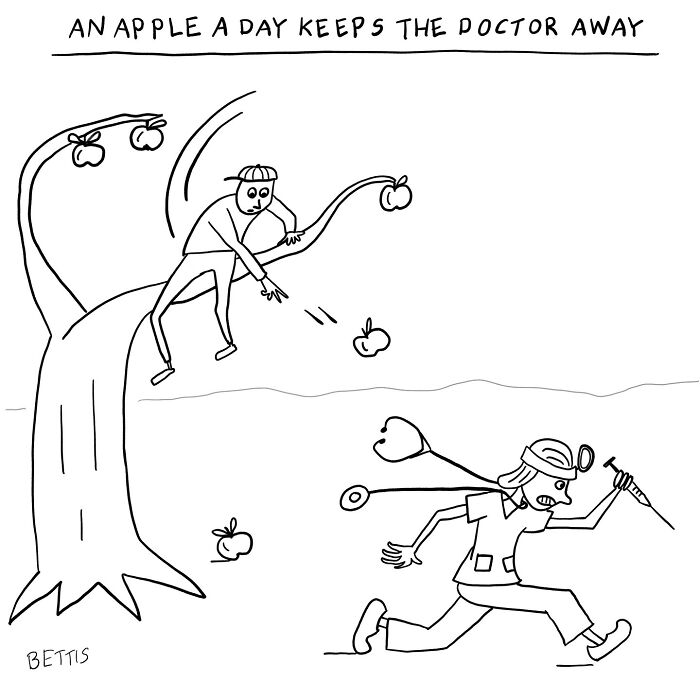 50 Hilariously Clever One-Panel Cartoons That Will Totally Surprise You