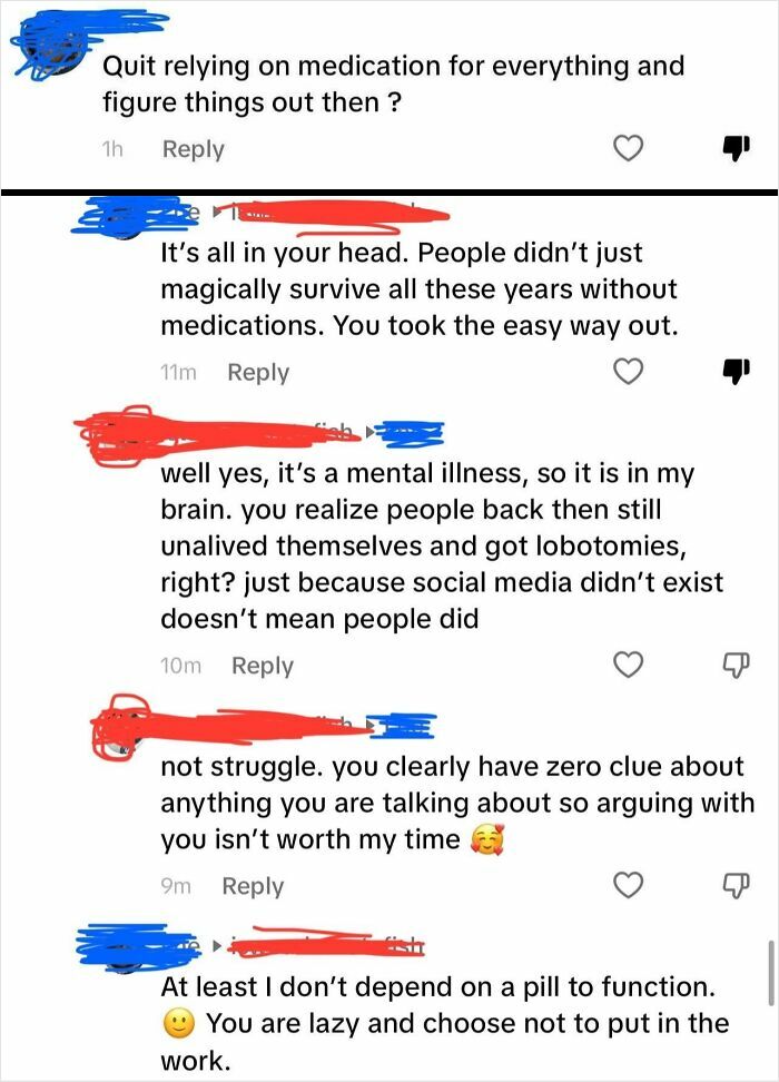 Medications Are the 'Easy Way Out' Because Apparently, That Makes Me Lazy?
