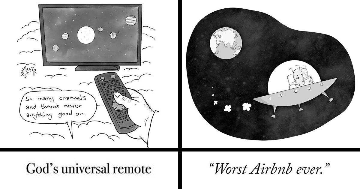 Get Ready to Laugh: 54 Weirdly Funny Single-Panel Cartoons That Nail Modern Life