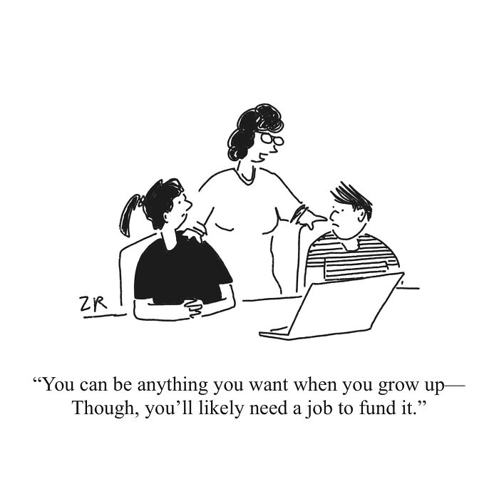 Get Ready to Laugh: 54 Weirdly Funny Single-Panel Cartoons That Nail Modern Life