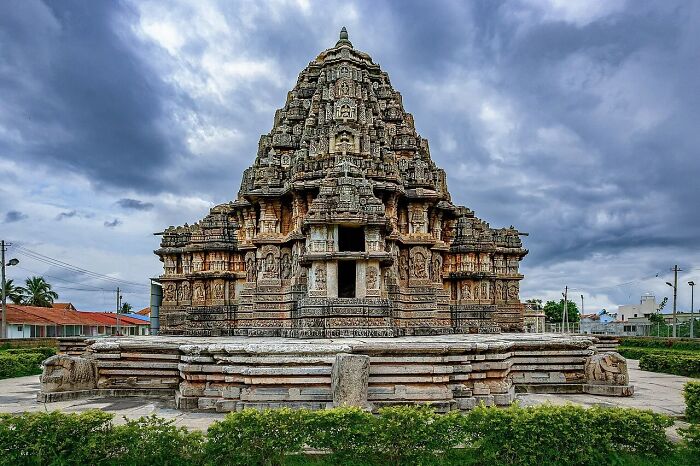 Lakshminarayana Temple: Backside Beauty in India