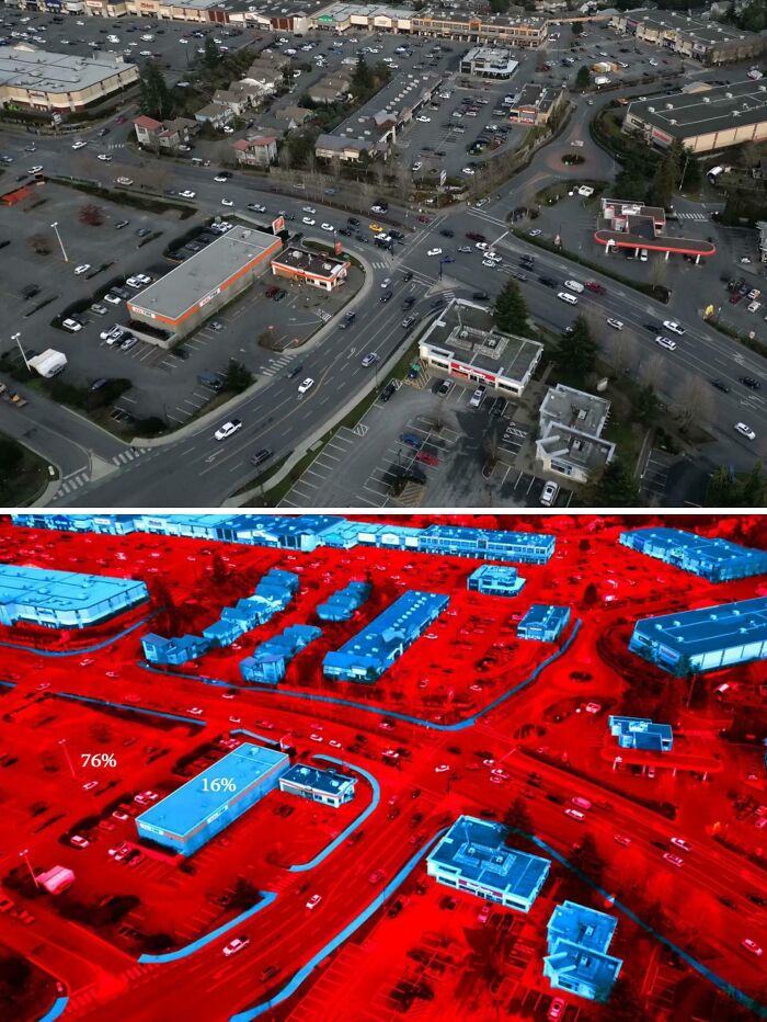 How Much Space Do Cars Take? A Lot. Like, Seriously A Lot.