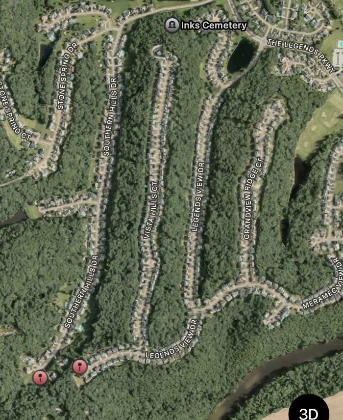 Why It Takes 8 Minutes To Drive (But 51 To Walk) Between Houses
