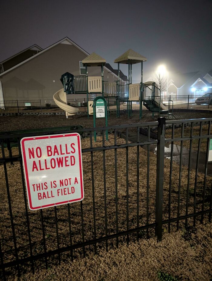 No Balls Allowed (Literally)