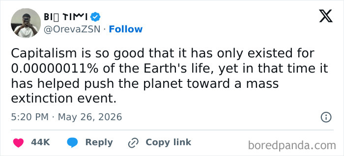 Capitalism Is *So* Good... Said No One Ever