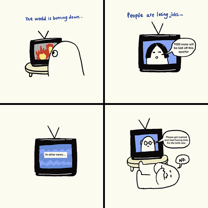 Wait, These Doodles Totally Nailed Our Secret Thoughts!