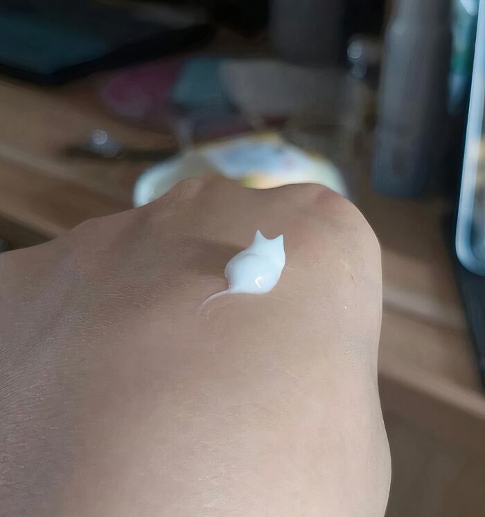 Just A Tiny Dollop of Cream, Huge Personality