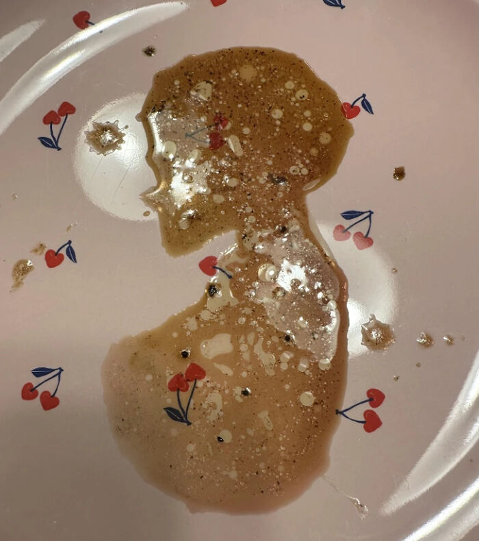 Lifted My Steak and Found a Victorian Lady Cameo! Fancy!