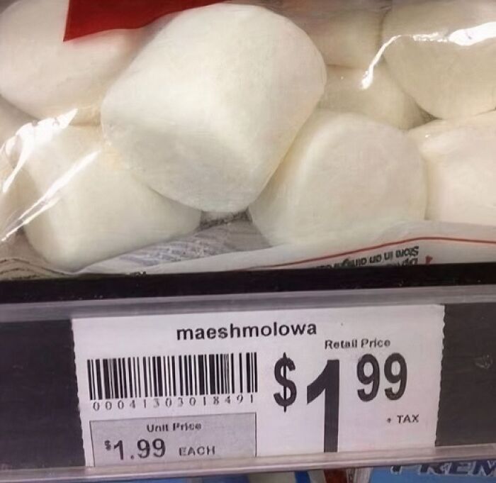Hold Up, Let Me Grab Some Maeshmolowa... Whatever That Is