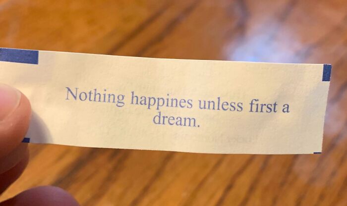 Cool Fortune Cookie Message, Even If It’s a Little Off