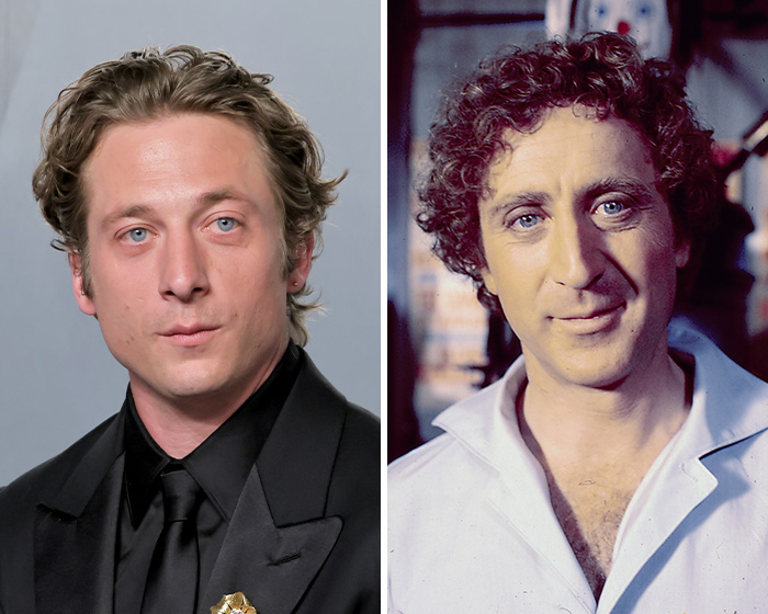 Jeremy Allen White & Gene Wilder: Cousins From Another Century?