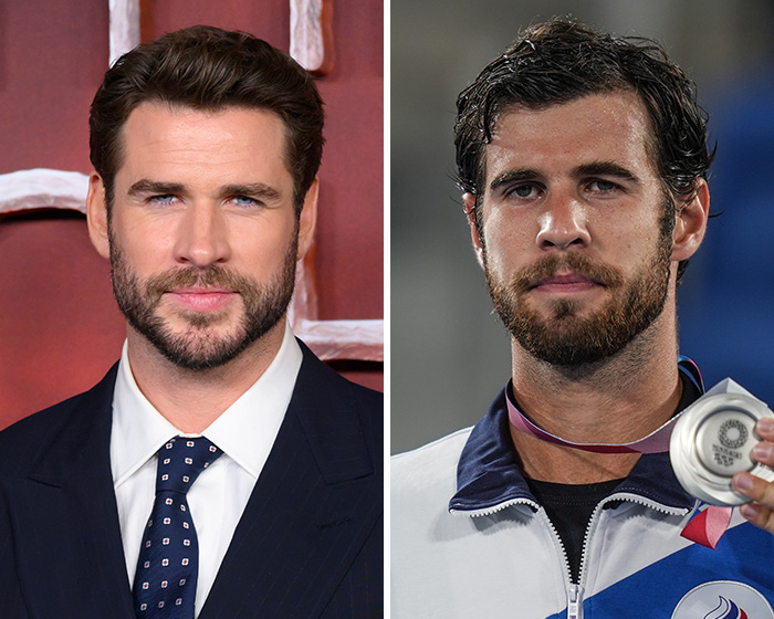 Liam Hemsworth & Tennis Star Karen Khachanov: Mirror Images?