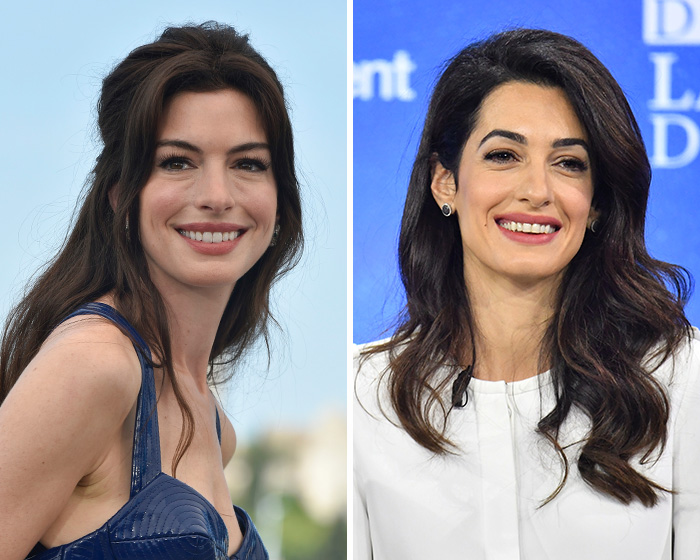 Anne Hathaway & Amal Clooney: Hollywood Meets Law School Chic