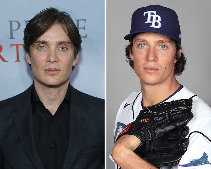 Cillian Murphy & Tyler Glasnow: Serious Face Swap Situation