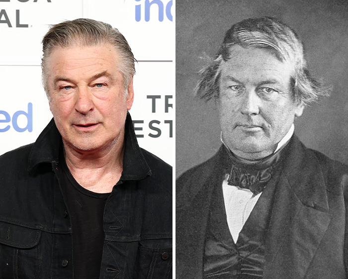 Alec Baldwin & President Millard Fillmore: History’s Twin Surprise