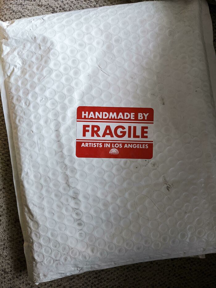 Fragile? More Like Very Fragile Artisans At Work