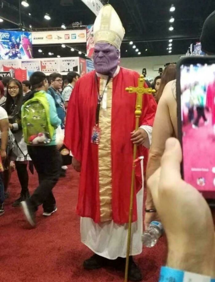 Forgive Me Father, I Had to Snap This