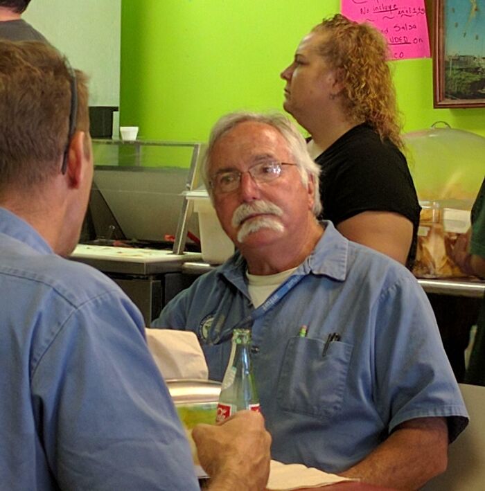 This Man Is Doing Movember Exactly Right
