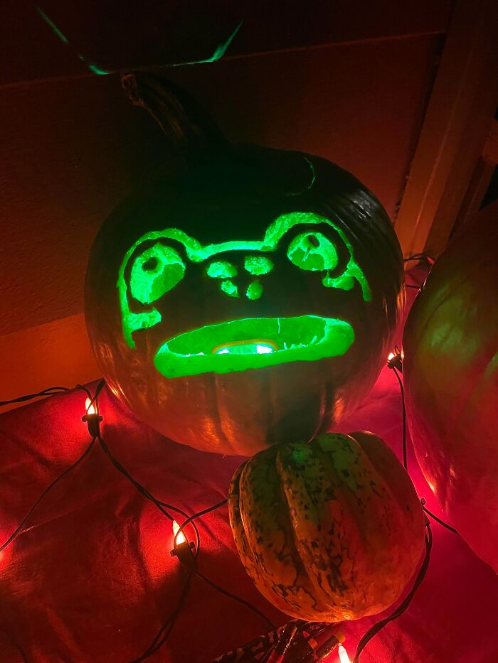 Pumpkin Inspired by Portland’s 'Don’t Obey' Posters