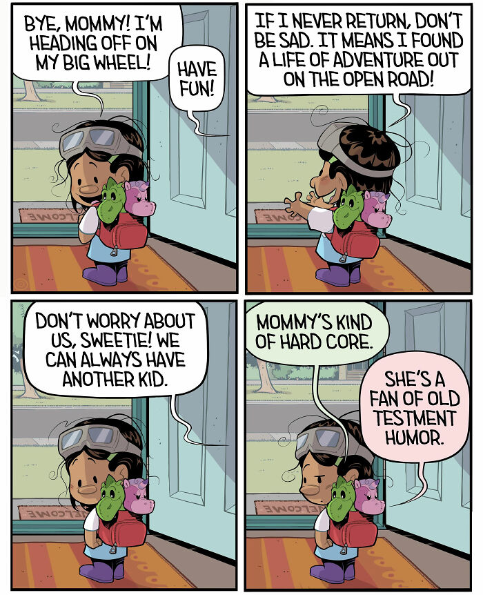 30 Hilarious Stuffed Dragon Comics That Nail Kids' Wild Imaginations