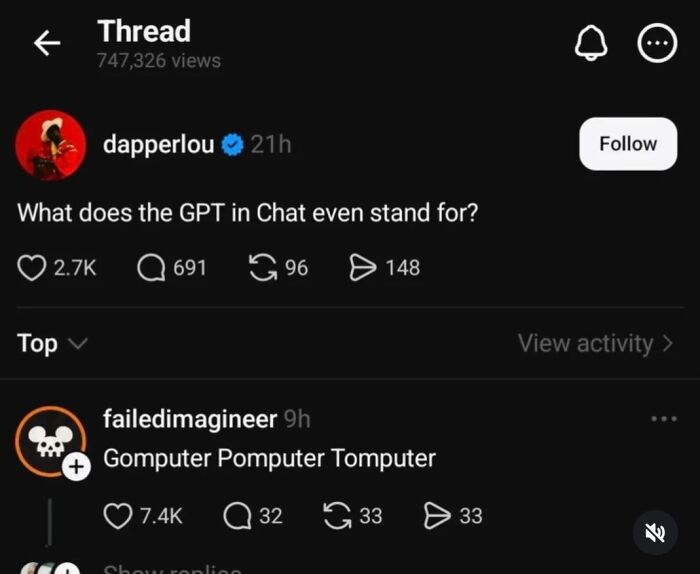 When GPT Joins The Reply Party