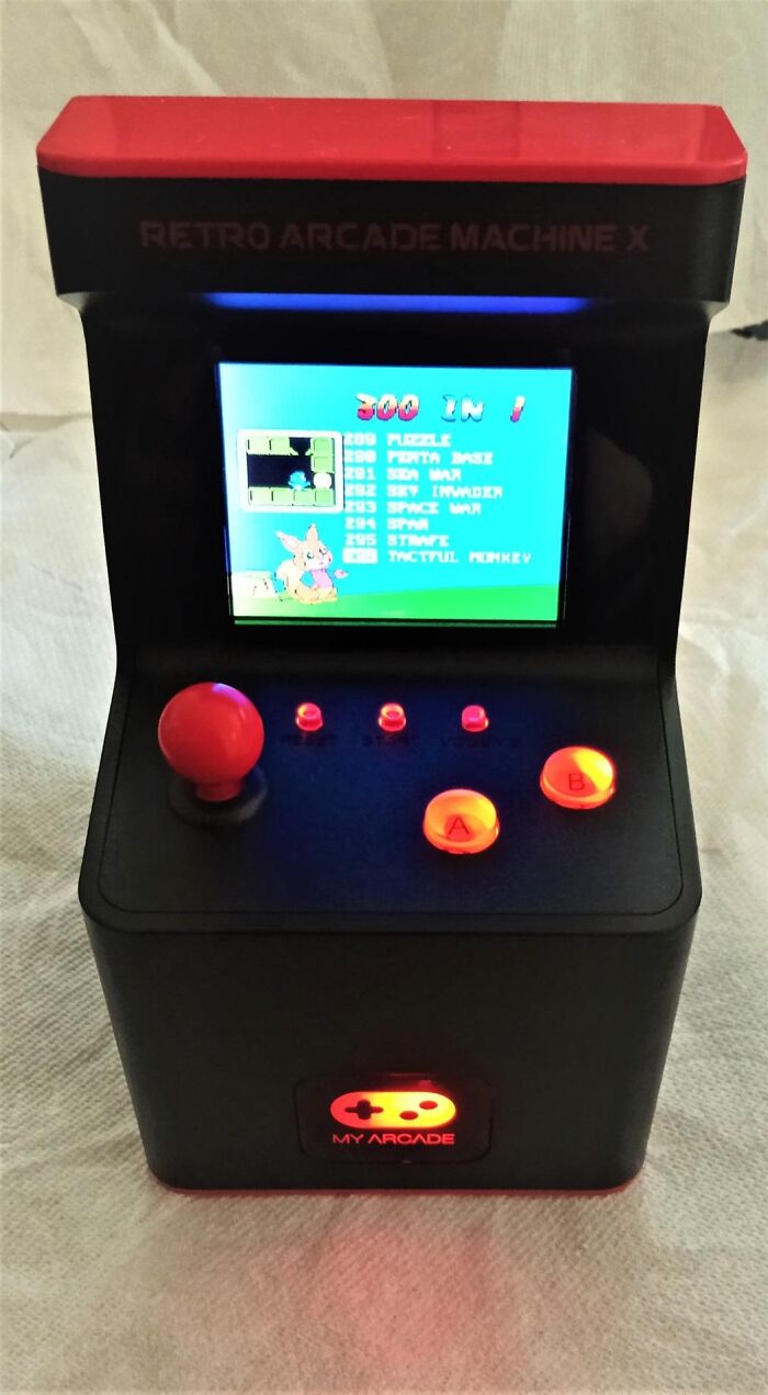 Blast From The Past! This Playable Mini Arcade Game Is A Tiny Time Machine For Dad