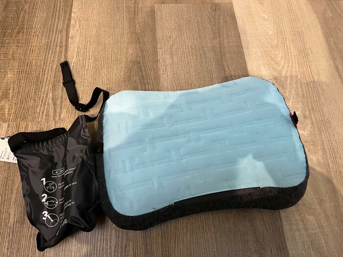 Beach Bum Upgrade! This Inflatable Beach Pillow With Cooler Has Dad Covered (and Cooled)