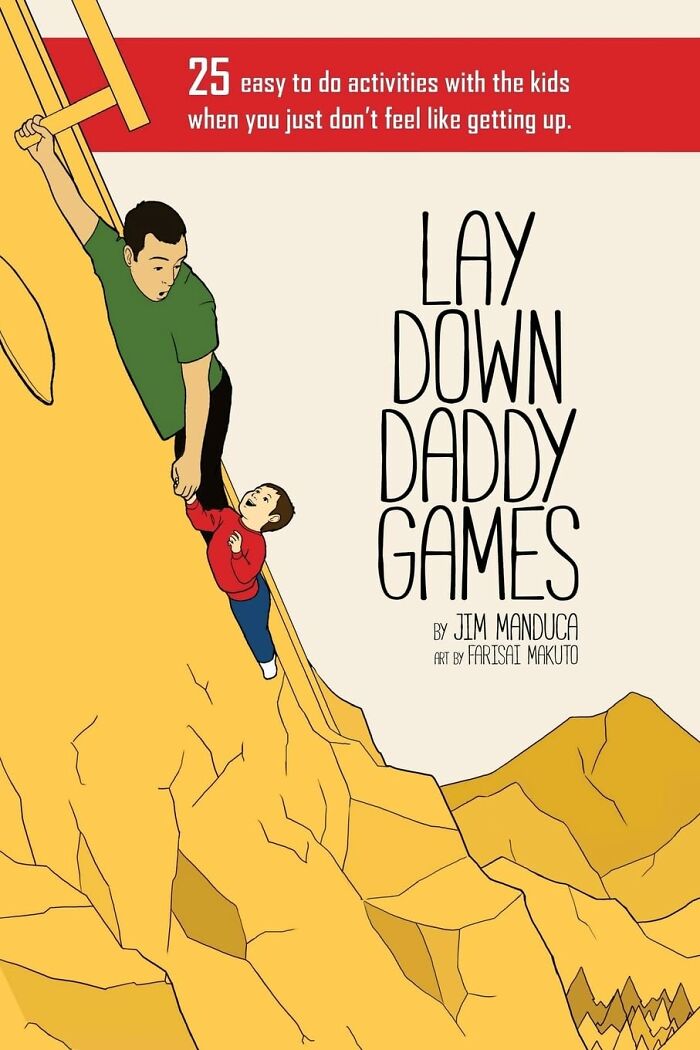 Lay Down Daddy Games Book: Perfect For The Dad Who’s More ‘Horizontal Playtime’ Than ‘Active’