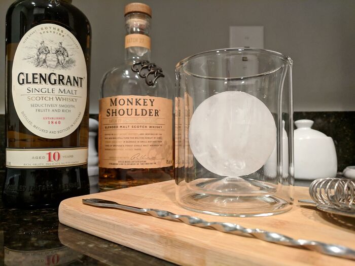 Double Walled Whiskey Glasses: Keep Dad’s Drink Perfectly Chilled Without A Single Melted Ice Cube