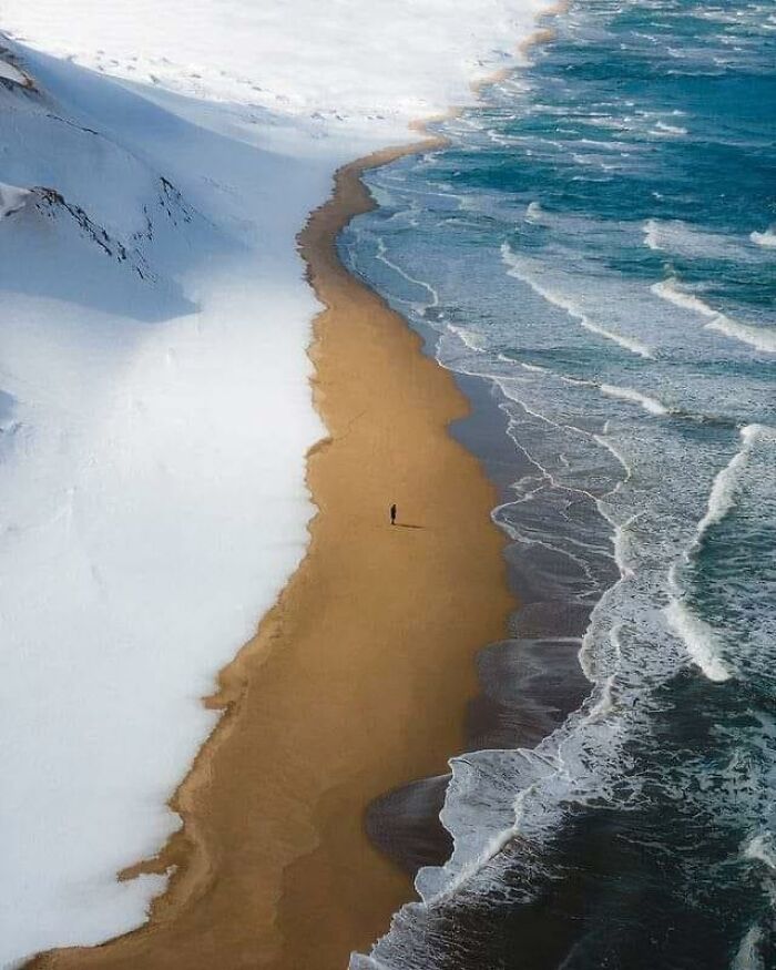 Where Snow, Beach, And Sea Hang Out Together: The Sea Of Japan